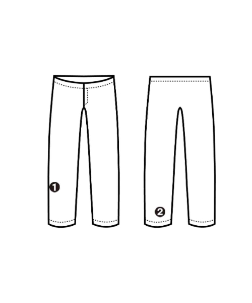 CARE LABEL（ケアレーベル）デニムパンツ 白 サイズ:27(M位) レディース/2200619049102