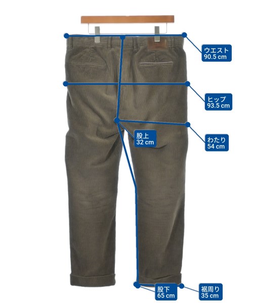 CARE LABEL（ケアレーベル）その他 茶 サイズ:33(L位) メンズ/2200620810050