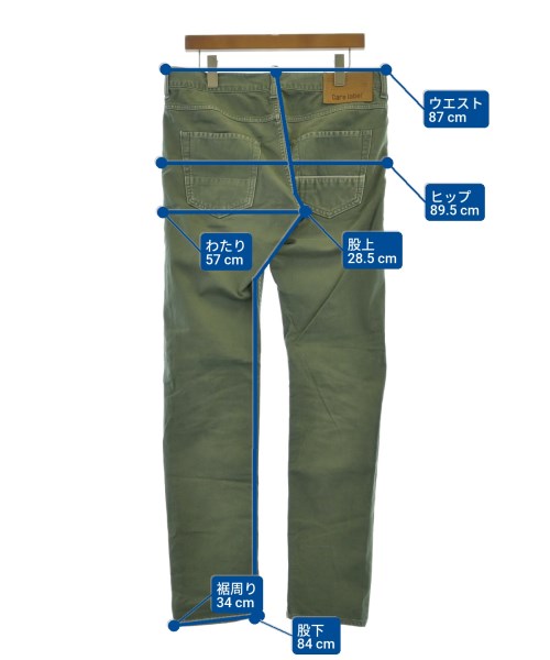 CARE LABEL（ケアレーベル）その他 グレー サイズ:33(L位) メンズ/2200621024029