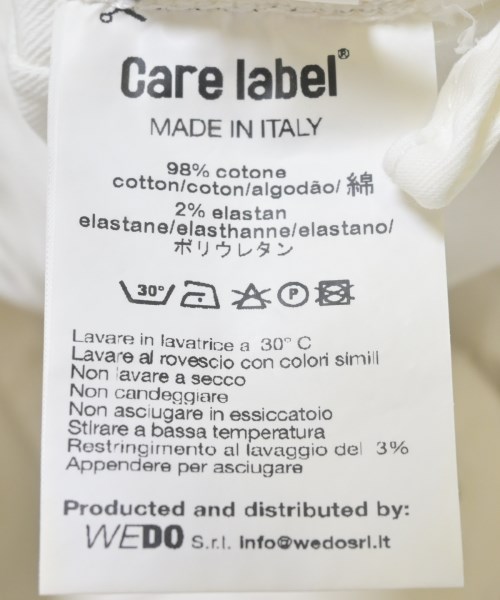 CARE LABEL（ケアレーベル）その他 白 サイズ:30(M位) メンズ/2200700473199