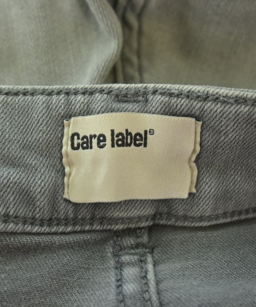 CARE LABEL（ケアレーベル）デニムパンツ グレー サイズ:27(M位) レディース/2200701028176