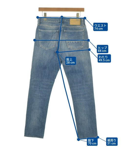 CARE LABEL（ケアレーベル）デニムパンツ 青 サイズ:29(S位) メンズ/2200662056096