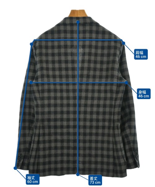 Gi.Capri（ジ・カプリ）ジャケット グレー サイズ:46(M位) メンズ/2200626638078