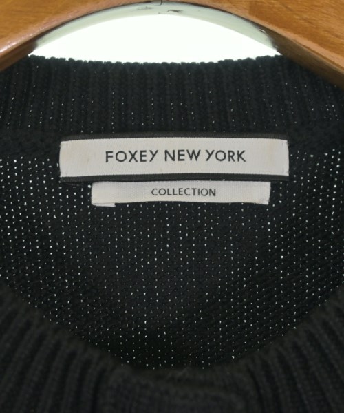 FOXEY NEWYORK COLLECTION（フォクシーニューヨークコレクション）カーディガン 黒 サイズ:38(S位) レディース/2200641969058