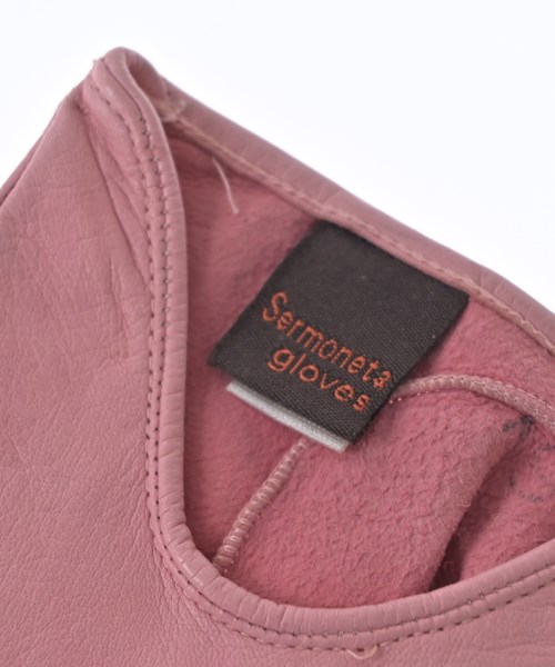 sermoneta gloves（セルモネータグローブズ）手袋 ピンク サイズ:- レディース/2200712971096