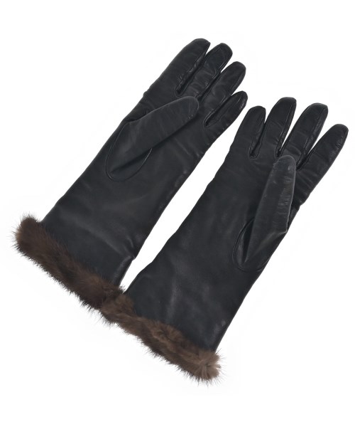 sermoneta gloves（セルモネータグローブズ）手袋 黒 サイズ:- レディース/2200682691154
