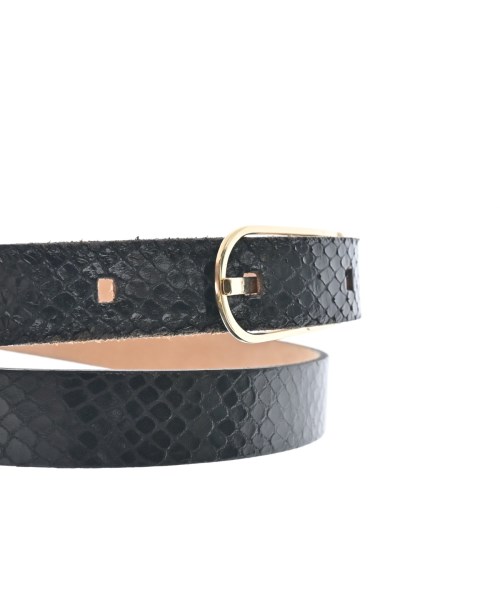 MAISON BOINET（メゾンボワネ）ベルト 黒 サイズ:75cm レディース/2200621486063