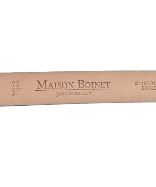 MAISON BOINET（メゾンボワネ）ベルト 黒 サイズ:75cm レディース/2200621486063