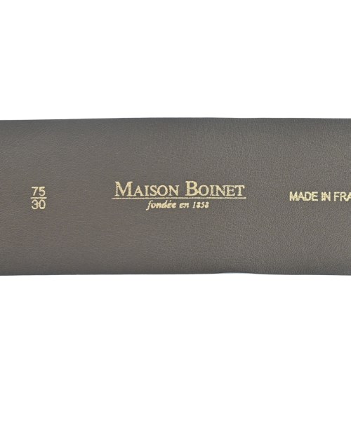 MAISON BOINET（メゾンボワネ）ベルト 黒 サイズ:75 レディース/2200613784016