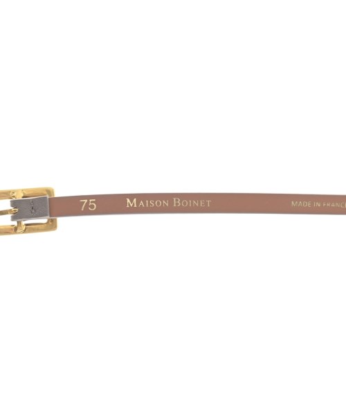 MAISON BOINET（メゾンボワネ）ベルト グレー サイズ:75cm レディース/2200614430066