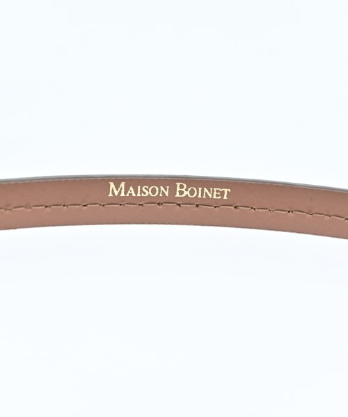 MAISON BOINET（メゾンボワネ）ベルト グレー サイズ:- レディース/2200665869068