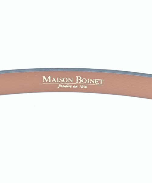 MAISON BOINET（メゾンボワネ）ベルト 青 サイズ:- レディース/2200670038251