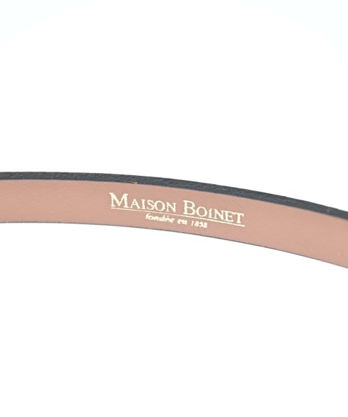 MAISON BOINET（メゾンボワネ）ベルト 紺 サイズ:- レディース/2200677203072