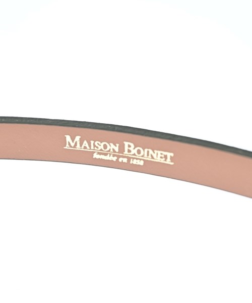 MAISON BOINET（メゾンボワネ）ベルト カーキ サイズ:- レディース/2200677203089