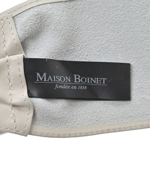 MAISON BOINET（メゾンボワネ）ベルト 白 サイズ:75cm レディース/2200679678045