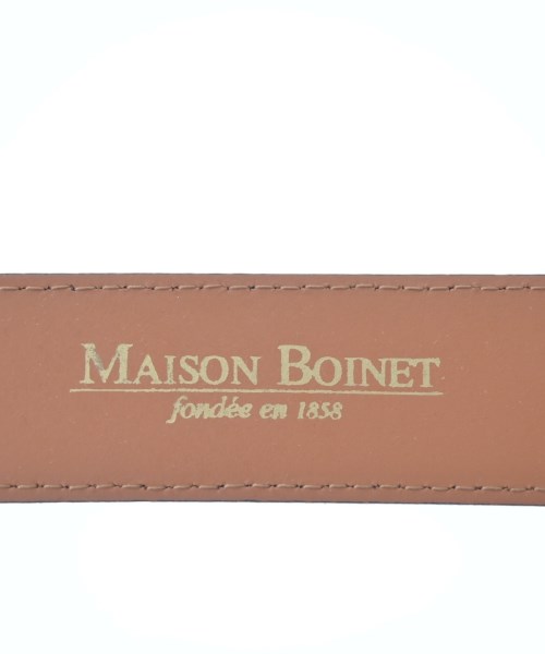 MAISON BOINET（メゾンボワネ）ベルト 黒 サイズ:- レディース/2200689842269