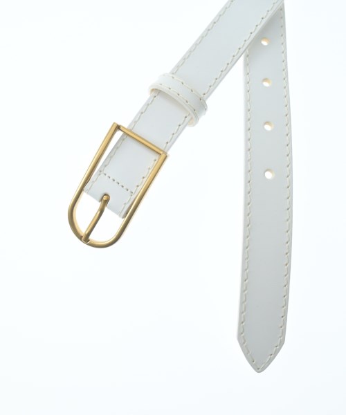 MAISON BOINET（メゾンボワネ）ベルト 白 サイズ:- レディース/2200655754046