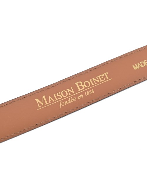 MAISON BOINET（メゾンボワネ）ベルト 黒 サイズ:- レディース/2200699316330