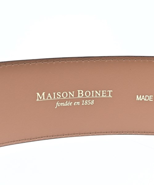 MAISON BOINET（メゾンボワネ）ベルト 茶 サイズ:- レディース/2200703956439