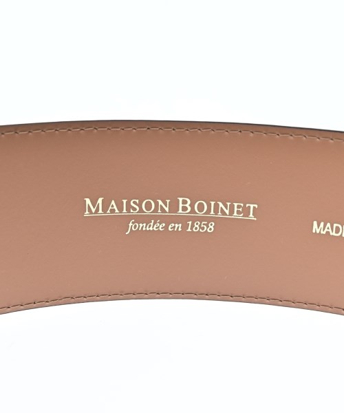 MAISON BOINET（メゾンボワネ）ベルト 黒 サイズ:- レディース/2200703956446