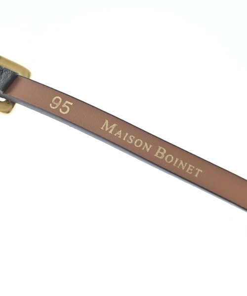 MAISON BOINET（メゾンボワネ）ベルト 黒 サイズ:- レディース/2200703956514