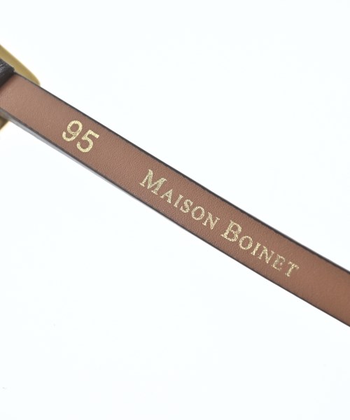 MAISON BOINET（メゾンボワネ）ベルト 茶 サイズ:- レディース/2200703956576