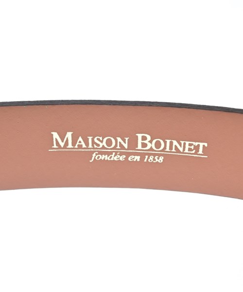 MAISON BOINET（メゾンボワネ）ベルト 茶 サイズ:85 レディース/2200704715363