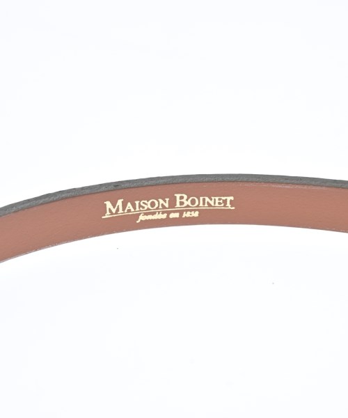 MAISON BOINET（メゾンボワネ）ベルト シルバー サイズ:80 レディース/2200704715547
