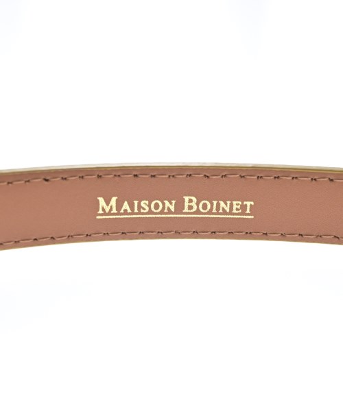 MAISON BOINET（メゾンボワネ）ベルト 黄 サイズ:80/32 メンズ/2200705119078