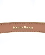 MAISON BOINET（メゾンボワネ）ベルト 黄 サイズ:80/32 メンズ/2200705119078