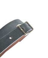 MAISON BOINET（メゾンボワネ）ベルト グレー サイズ:80/32 レディース/2200657551308