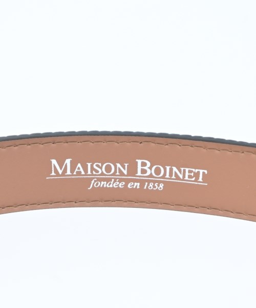 MAISON BOINET（メゾンボワネ）ベルト 黒 サイズ:36 メンズ/2200662241300