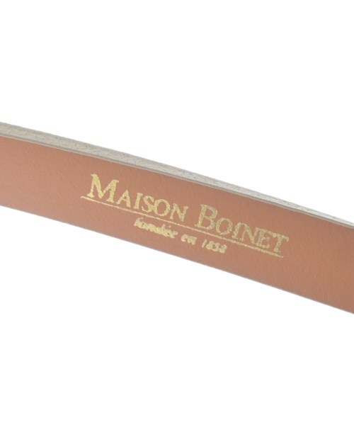 MAISON BOINET（メゾンボワネ）ベルト ピンク サイズ:- レディース/2200637907071