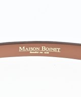 MAISON BOINET（メゾンボワネ）ベルト 茶 サイズ:- レディース/2200637907088