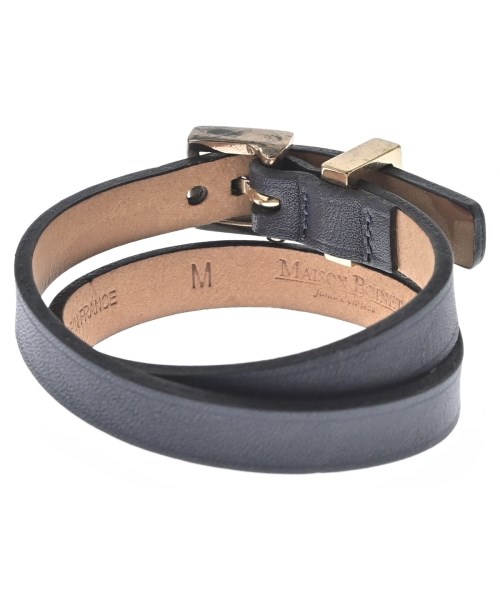 MAISON BOINET（メゾンボワネ）ブレスレット・バングル 黒 サイズ:M レディース/2200667502093