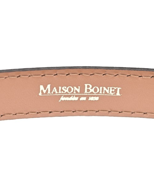 MAISON BOINET（メゾンボワネ）ベルト 茶 サイズ:80/32 レディース/2200705543071