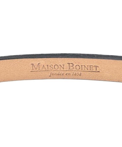 MAISON BOINET（メゾンボワネ）ベルト 黒 サイズ:75/30 レディース/2200717836161