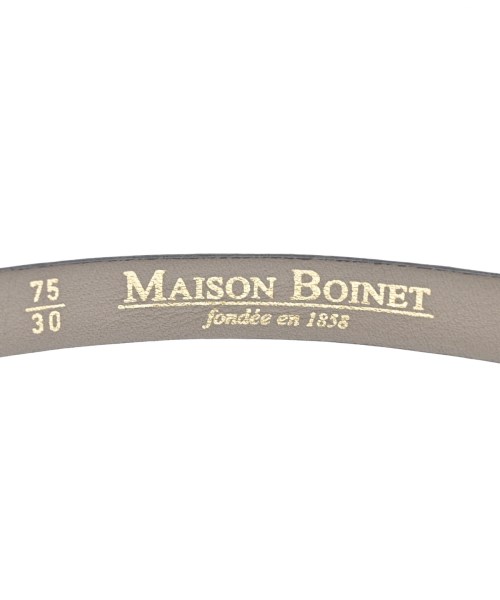 MAISON BOINET（メゾンボワネ）ベルト ベージュ サイズ:- レディース/2200717836185