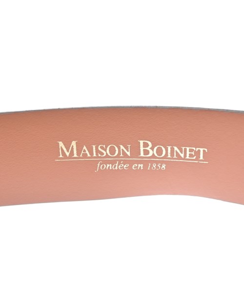 MAISON BOINET（メゾンボワネ）ベルト グレー サイズ:- レディース/2200724978168