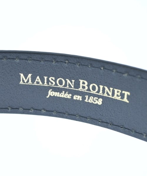 MAISON BOINET（メゾンボワネ）ベルト 黒 サイズ:95/38 メンズ/2200684109121