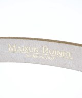 MAISON BOINET（メゾンボワネ）ベルト 白 サイズ:75/30 レディース/2200684636047