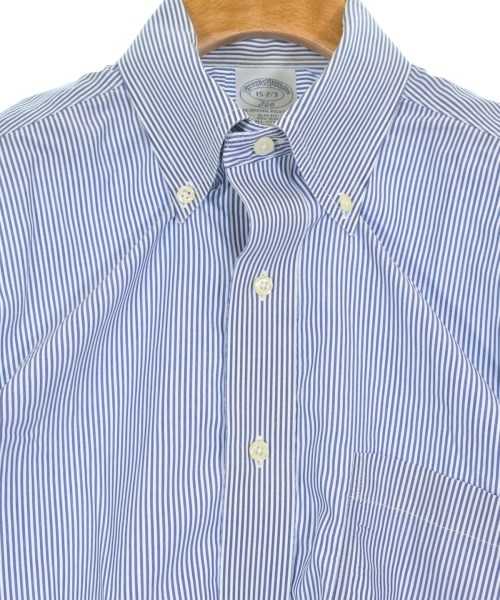 346 Brooks Brothers（サンヨンロクブルックスブラザーズ）ドレスシャツ 青 サイズ:15(S位) メンズ/2200635759016