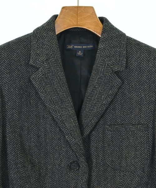 346 Brooks Brothers（サンヨンロクブルックスブラザーズ）カジュアルジャケット グレー サイズ:6(M位) レディース/2200625047062