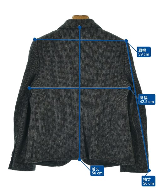 346 Brooks Brothers（サンヨンロクブルックスブラザーズ）カジュアルジャケット グレー サイズ:6(M位) レディース/2200625047062