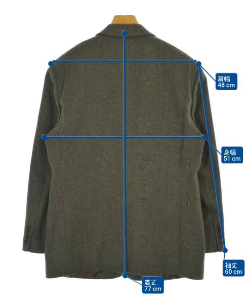 346 Brooks Brothers（サンヨンロクブルックスブラザーズ）テーラードジャケット カーキ サイズ:-(M位) メンズ/2200667782266