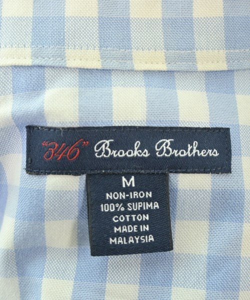 346 Brooks Brothers（サンヨンロクブルックスブラザーズ）カジュアルシャツ 青 サイズ:M メンズ/2200676291070