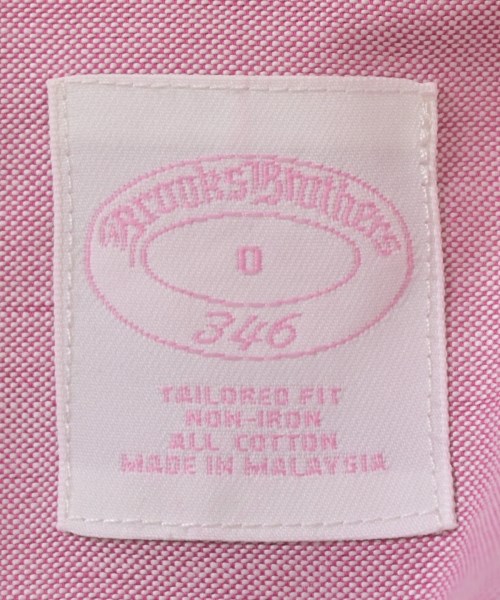 346 Brooks Brothers（サンヨンロクブルックスブラザーズ）カジュアルシャツ ピンク サイズ:0(XS位) レディース/2200680331038
