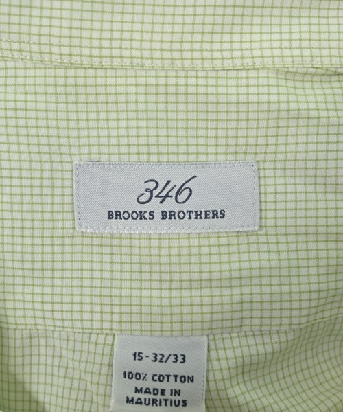 346 Brooks Brothers（サンヨンロクブルックスブラザーズ）カジュアルシャツ 緑 サイズ:15(S位) メンズ/2200636444102
