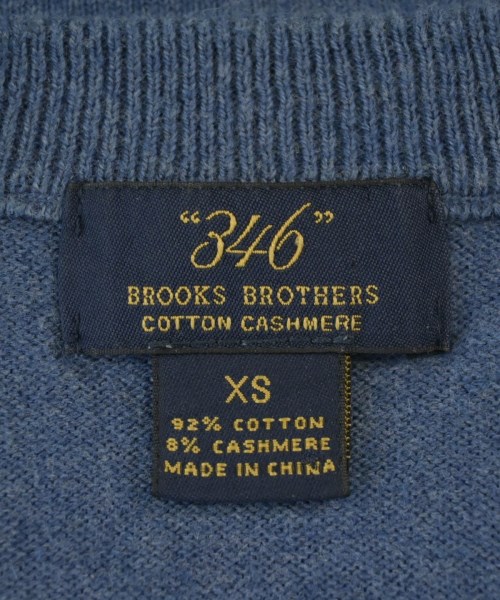 346 Brooks Brothers（サンヨンロクブルックスブラザーズ）ニット・セーター 青 サイズ:XS メンズ/2200654059036