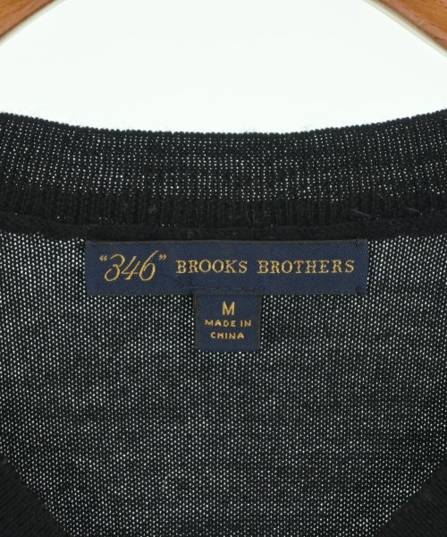 346 Brooks Brothers（サンヨンロクブルックスブラザーズ）ニット・セーター 黒 サイズ:M レディース/2200705508056